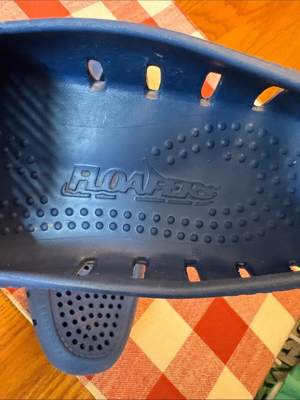 Men's Blue Floafers Perforated Slip-On Boat Shoes / LIKE NEW Sz 11
